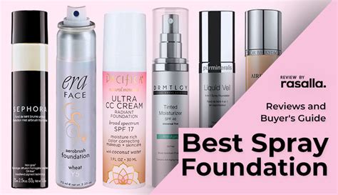 best spray foundation reviews.